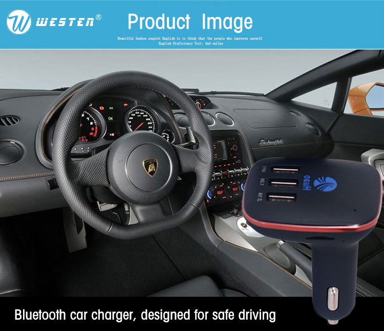 Car Charger with Bluetooth