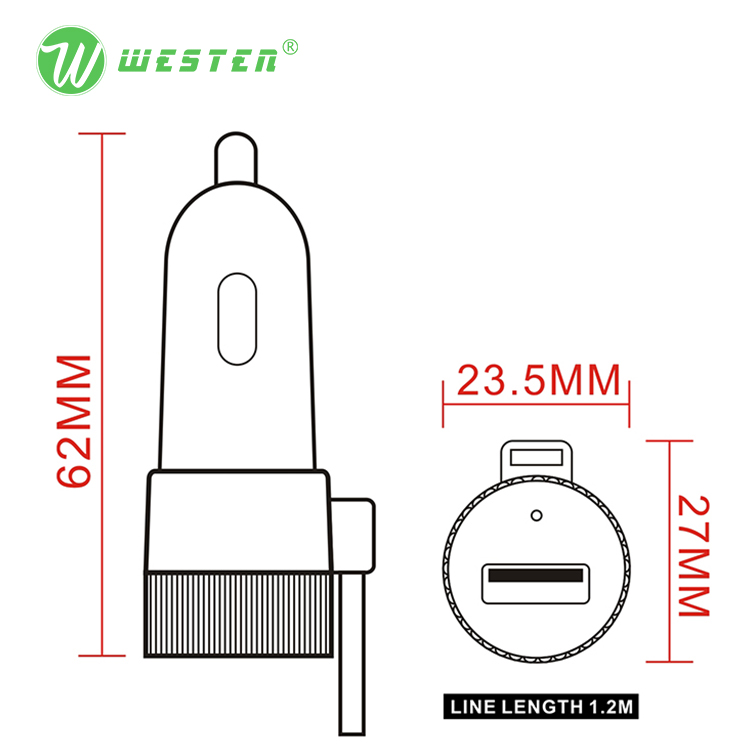 2in1 Car Charger