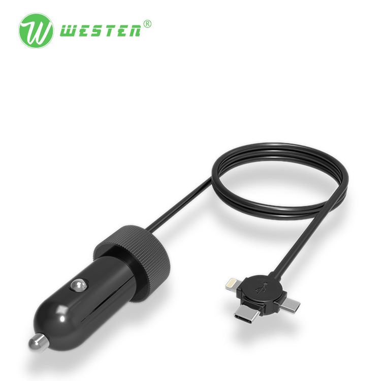 Car Charger with Cable