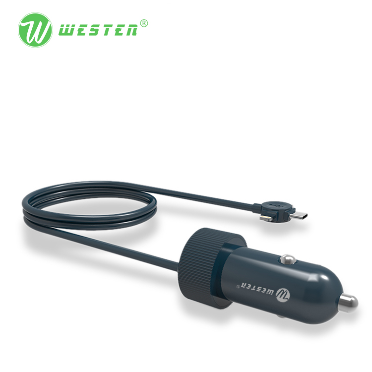 Car Charger with Cable