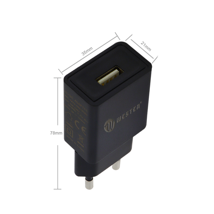 WTHC-02 Universal EU US Plug Phone charger QC 3.0 USB Travel Wall Quick Fast Cha