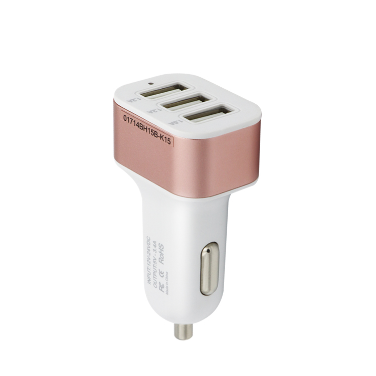 3 Port Car Charger