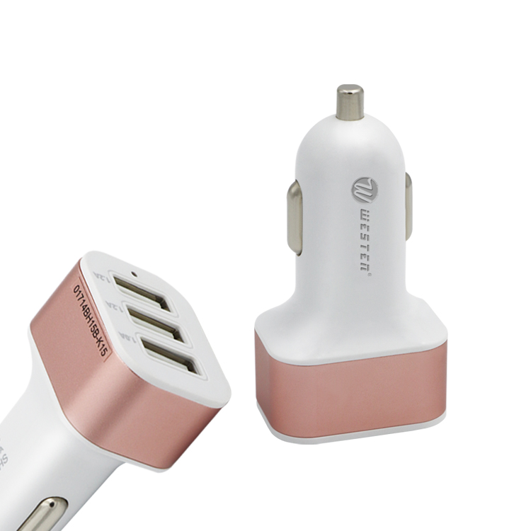 3 Port Car Charger